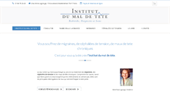 Desktop Screenshot of institutdumaldetete.com