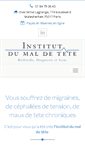 Mobile Screenshot of institutdumaldetete.com